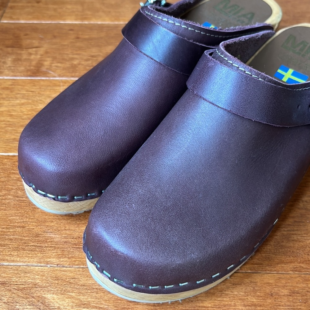 NWOT Mia Alma Made In Sweden Women's Clog Shoes Size 36 - Picture 7 of 10